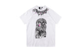 ASAP Yams V Lone T Shirt Bone Skull Rose Hooded T-shirt