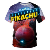 Men and Women Pokemon Pikachu T Shirt 3D Personalized Printing Fashion