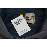 Gallery Dept Hoodie Hand Painted Ink Washed Hooded Sweater