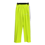 Palm Angle Pants Palm Angels Black and White Striped Casual Trousers Men's and Women's Sports Pants