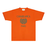 Casablanca T Shirts Fashion Print Street