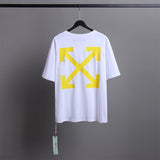 Off White T Shirts Religious Angel Oil Painting Short Sleeves