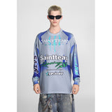 Mens Long Sleeve Shirt Saint Michael Loose Long Sleeve Shirt