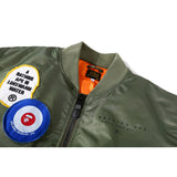 Shark Print Coat Autumn And Winter Men'S Casual Armband Baseball Cotton-Padded Jacket Jacket Men'S And Women'S Coats