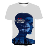 Stranger Things T Shirt 3D Printed Crew Neck T-shirt