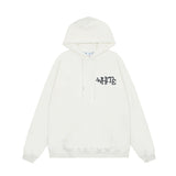 OFF WHITE Hoodie Trendy Street Style Personalized Cotton