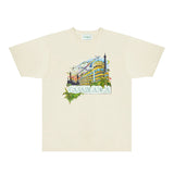 Casablanca T Shirts Fashion Print Street