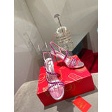 Louboutin-style red bottom shoes pure original high quality cl red bottom pure lust style high heels women's shoes - size high heels sandals banquet single product classy