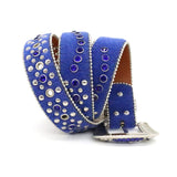 Hip-Hop Punk Rhinestone Belt y2k