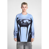 Men Long Sleeve Shirt Saint Michael Loose Long Sleeve Shirt