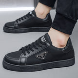Louboutin-style red bottom shoes mencl red bottom easiest for match breathable sneakers all year roundcasual shoes fashiontrendy sneakers leather men's harajuku style shoes