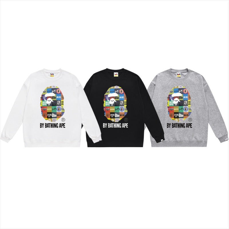 Bathing ape Crew neck sweatshirt