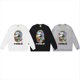 Bathing ape Crew neck sweatshirt