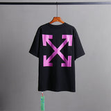 Off White T Shirts Religious Angel Oil Painting Short Sleeves