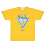 Casablanca T Shirts Fashion Print Street