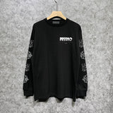 Amiri Long Sleeved Shirt Printed Trendy Pure Cotton