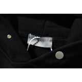 Kanye West Sunday Service Hoodie Autumn And Winter Doberman Pinscher Vintage Print Distressed Fog Hoodie