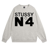 Stussy Sweatshirts Crew Neck Fleece Sweater