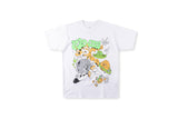 Cpfm T Shirt Summer Graffiti Style Men's Short-Sleeved T-shirt