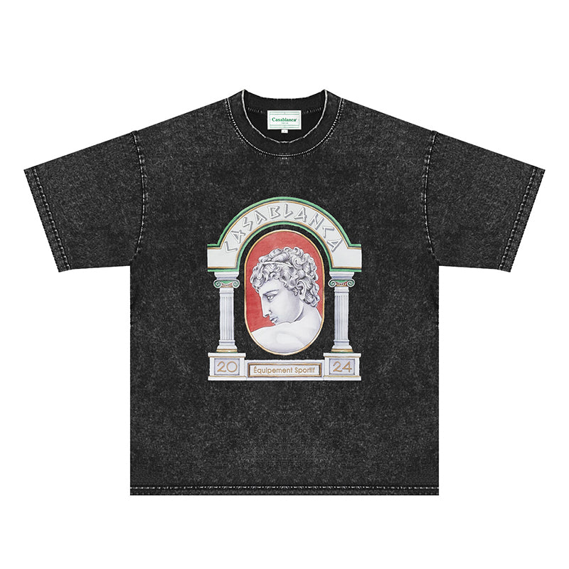 Casablanca Distressed T-Shirt