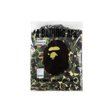 Shark Print Jacket Autumn And Winter Stitching Camouflage Green With Ears Sweater Men'S And Women'S Casual Camouflage Coat