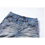 Amiri Jeans Ripped Patch Slim-Fit Stretch Slim-Fit Jeans