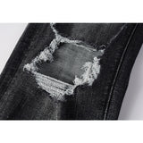 Purple Brand Jeans Pure Cotton High Street Trend #9079