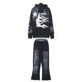 HS Hoodie And Pants Two-Piece Set