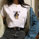 Stranger Things T Shirt Stranger Things Polyester Printed T-shirt Summer Loose Casual Women