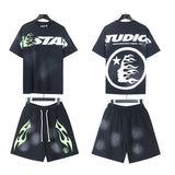 HS T-Shirt And Shorts Two-Piece Set