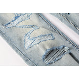 Purple Brand Jeans Pure Cotton High Street Trend