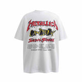 SAINT MICHAEL Vintage T Shirt Metallica Short Sleeve