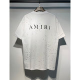Amiri T Shirts Fashion Print Couple High Street