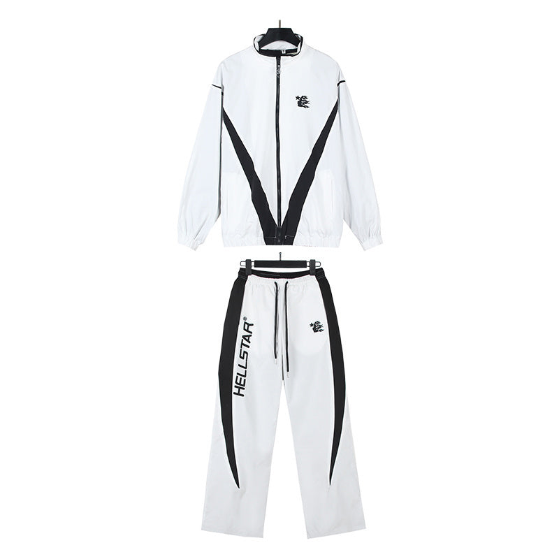 HS Jacket and Sweatpants Two-Piece Set