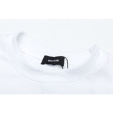 We11 Done T Shirts Graffiti Printing Summer Men's and Women's Casual Short Sleeve