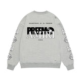 Amiri Sweatshirt Printed Trendy Pure Cotton