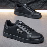 Louboutin-style red bottom shoes mencl red bottom easiest for match breathable sneakers all year roundcasual shoes fashiontrendy sneakers leather men's harajuku style shoes