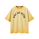 Kanye West Trust God T Shirt Summer Printed Short Sleeve Suit
