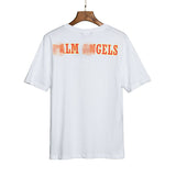 Palm Angels T Shirts Palm Angels Broken Bear Letter Print Men's and Women's Short Sleeve