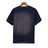 We11 Done T Shirts Men's and Women's Same Flocking Loose Cotton