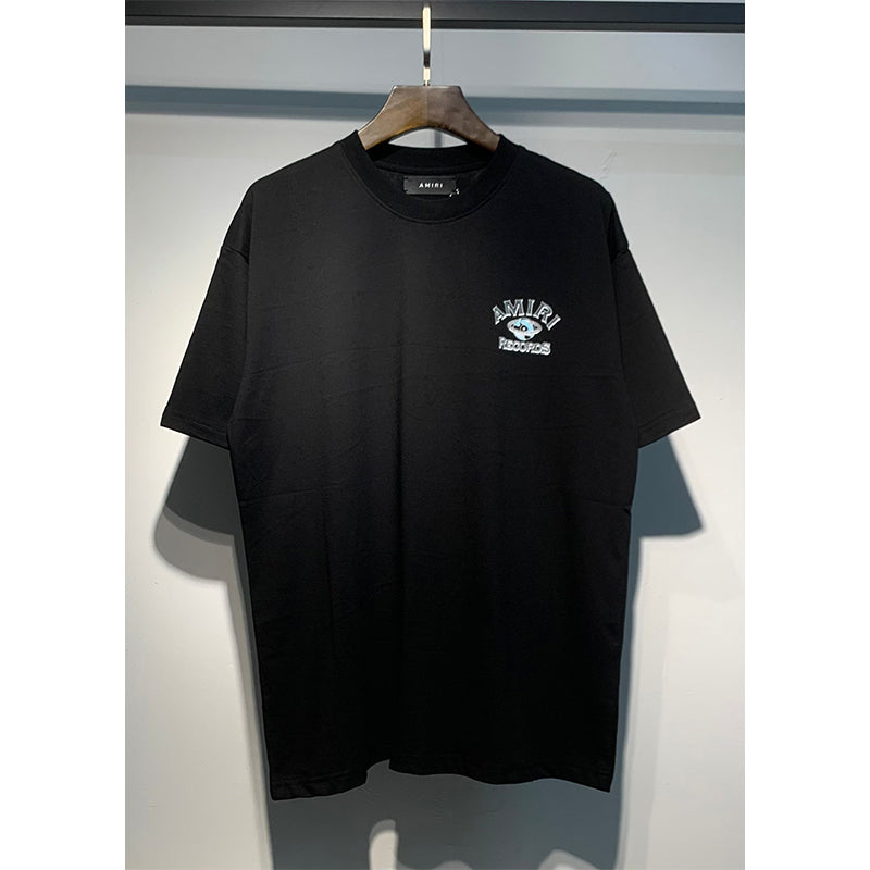 Amiri T Shirts Fashion Print Couple High Street