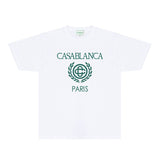 Casablanca T Shirts Fashion Print Street