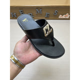 Louboutin-style red bottom shoes fashionexportcl red bottom rivets men's slippers summertrendy flip-flops lightweight non-slip beach shoes cool flip-flops