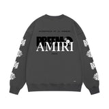 Amiri Sweatshirt Printed Trendy Pure Cotton