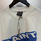 SAINT MICHAEL Vintage T Shirt Cookie Print Short Sleeve