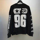 HS Hoodie Retro Printed Loose Autumn and winter