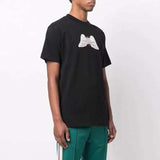 Palm Angels T Shirts Short Sleeve T-shirt for Men and Women High Street Loose Half Sleeve