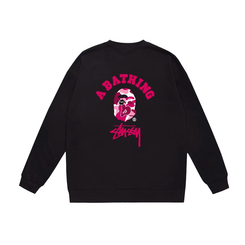 Bathing ape Crew neck sweatshirt