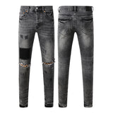 Purple Brand Jeans Pure Cotton High Street Trend #9102