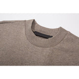 Fog Essentials T Shirts Spring/Summer FOG Double Line Logo Pattern Crew Neck Short Sleeves